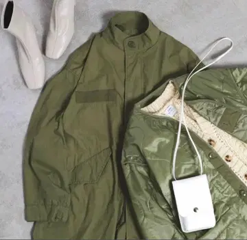 coen M-65 모즈 코트 라이너 포함 3WAY 빅 실루엣