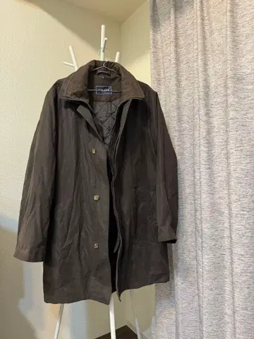 CHAPS 모즈 코트 다크 브라운