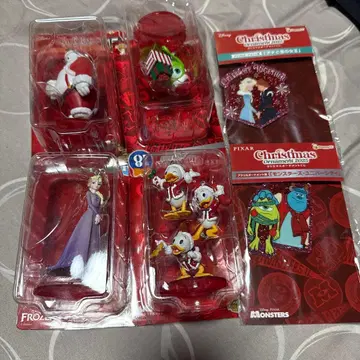 Disney 크리스마스 오너먼트 4체, 아크릴 키링