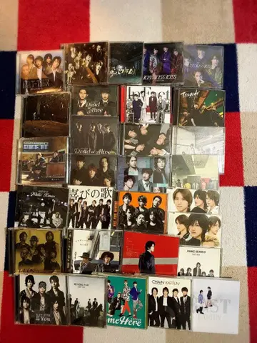 kat-tun CD 모음 30장