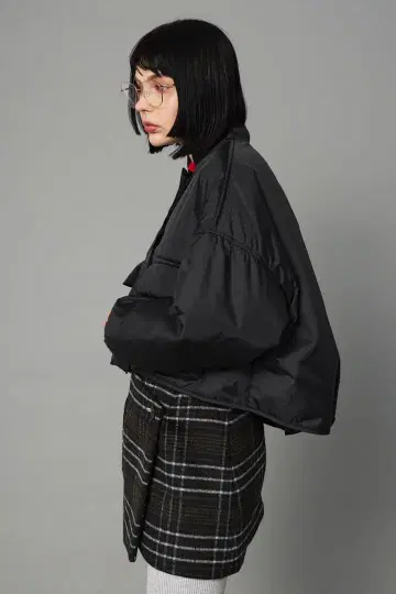 HeRIN.CYE 나일론 숏 블루종 자켓