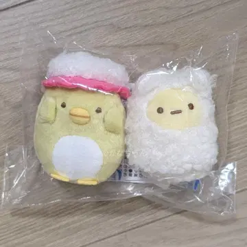 스미코구라시 shop 한정판 펭귄? 타피오카 테노리 봉제 인형 세트