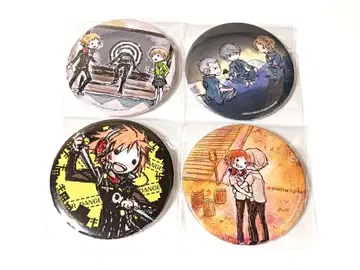 페르소나 4 골든 P4G 그래프아트 캔뱃지 주인공 료지 치에