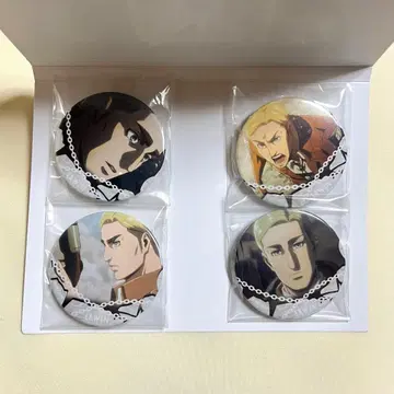 진격의 거인 최애 캐릭터 캔뱃지 세트 엘빈