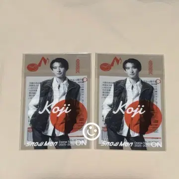 무카이 코지 클리어 스티커