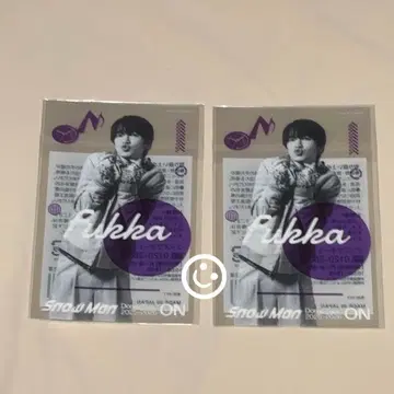 후카사와 타츠야 클리어 스티커