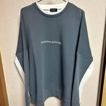 WEGO MEN'S 돌먼 페이크 레이어드 PO M 사이즈