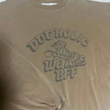 허그아워 레미 리프 더블 네임 롱T