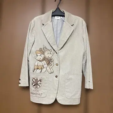 Castelbajac Sport 코듀로이 자켓 1 자수