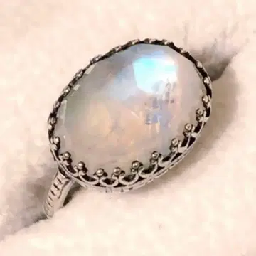 쿠크로와상 베키 커쇼 로얄 블루문스톤 반지