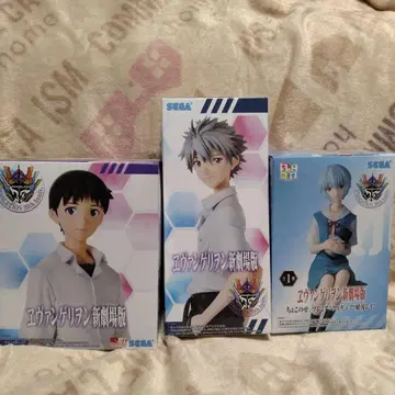 에반게리온 신극장판 피규어 3체 세트