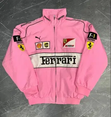 페라리 F1 핑크 레이싱 자켓