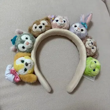 홍콩 디즈니 더피 프렌즈 머리띠