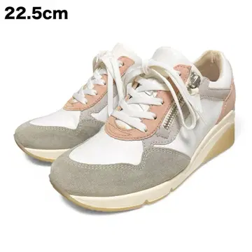 Gabor 가죽 스니커즈 인힐 WHT