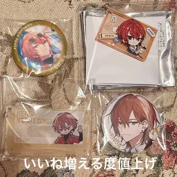 18TRIP 에이트리 니시조노 렌가 렌가 캔뱃지 비즈로그 마네키네코 캡캔