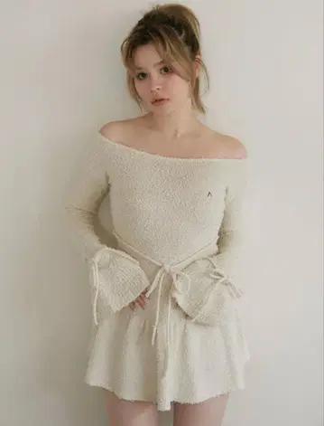 ANDMARY Sailor knit mini dress