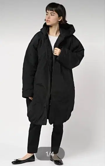 punyus HOODED 충전솜 롱 코트 사이즈 3