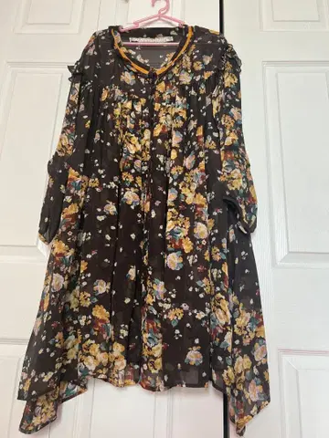 아즈노우아즈 꽃무늬 원피스