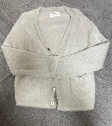 [ 컨디션 최상 ] NOMANUAL 벌키 헤어리 가디건