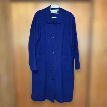 Sarahwear 파란색 롱 코트