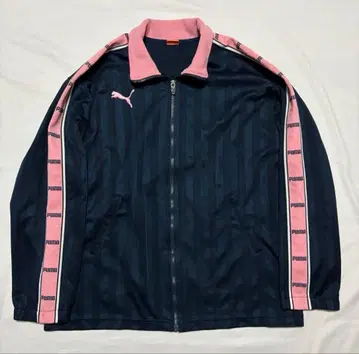 PUMA 집업 자켓 네이비/핑크 상의만