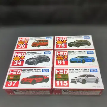 [ 미개봉품 ] 토미카 초회 특별 사양 6점 묶음 판매