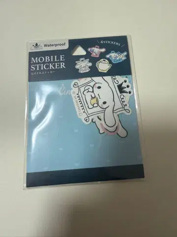 산리오 시나모롤 모바일 스티커 4개 세트