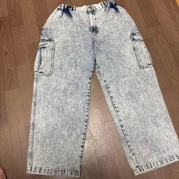 WEGO 데님 카고 팬츠 M 사이즈