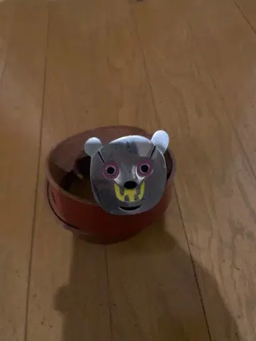 곰 얼굴 디자인 벨트