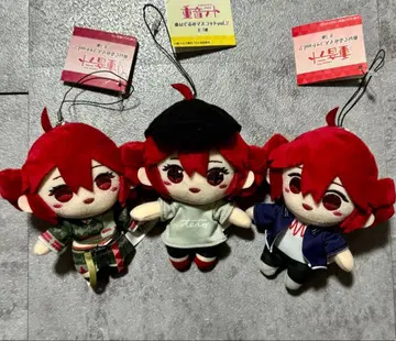 2차원 중음 테토 봉제 인형 마스코트 vol.2 전 3종 세트