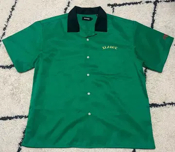 XLARGE 반팔 셔츠 그린