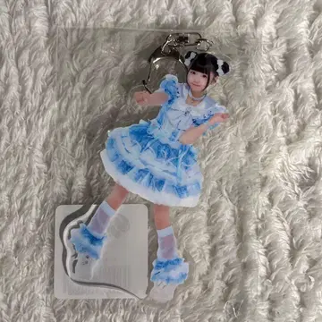 무지개 깃털 미니 아크릴 키링 의상