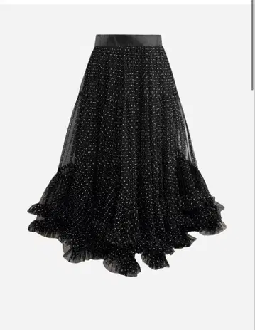 새상품 셰리에 2way dot bloom skirt