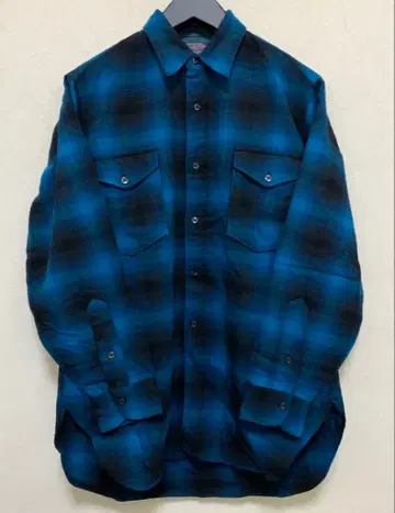 펜들턴 옴브레 셔츠 울 셔츠