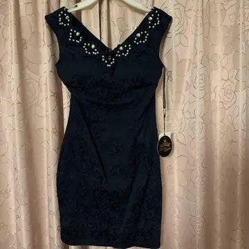 네이비 타이트 드레스