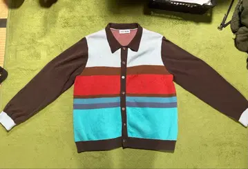 TTT MSW 22AW Border Knit Cardigan