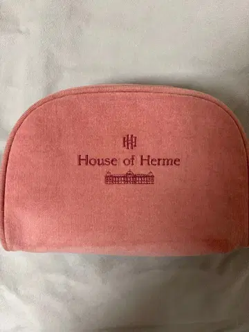 House of Herme 코듀로이 파우치 핑크