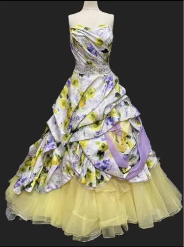 꽃무늬 스트랩 드레스 9호~13호