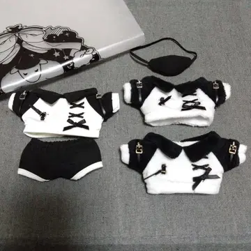 무속성 10cm 봉제 인형 의류 누이복