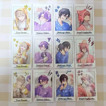 세트 VOLTACTION Pajama Party! 폴라로이드풍 카드