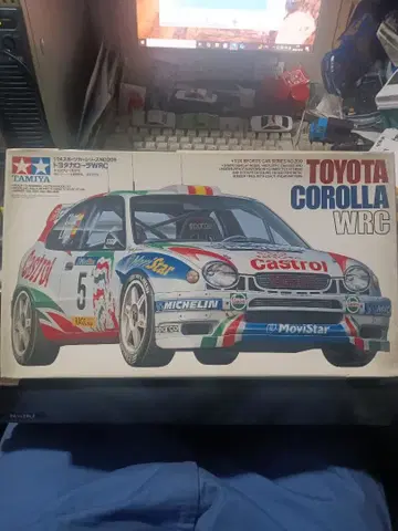 타미야 1/24 도요타 코롤라 WRC 미개봉품