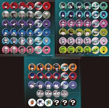 HUNDRED LINE -최종 방위 학원- 100종 캔뱃지 복권 컴플리트