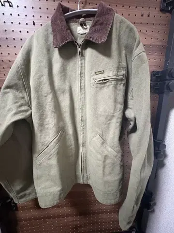 Backers 집업 자켓 M 올리브 그린