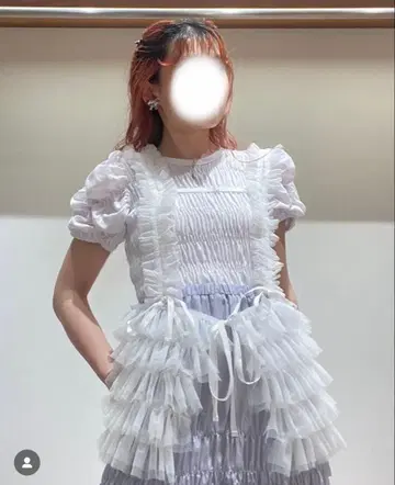 FURFUR 뷔스티에 프릴 뷔스티에