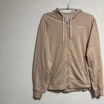 일본제 베네크스 VENEX sizeM 베이지 리커버리 풀 집업 후드티