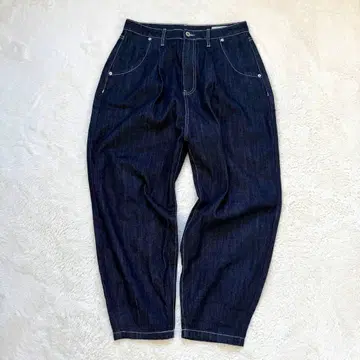 [ 새상품급 ] antiqua 패턴 토르소 마네킹 벌룬 데님 L 논 워시