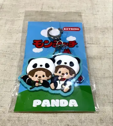 몽치치 팬더 러버 키링