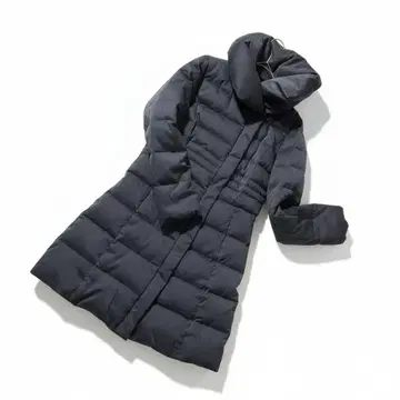 새상품급 미라인 언타이틀 데셍 다운코트 다크 그레이 S 사이즈