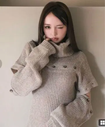 andmary 시에나 니트 미니 드레스 안드마리