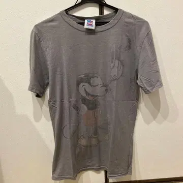 JUNK FOOD X BEAMS 미키 셔츠 그레이